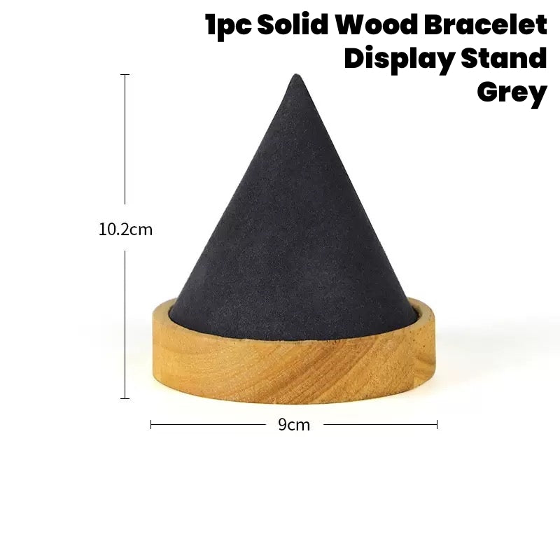 Solid Wood Bracelet Display Stand