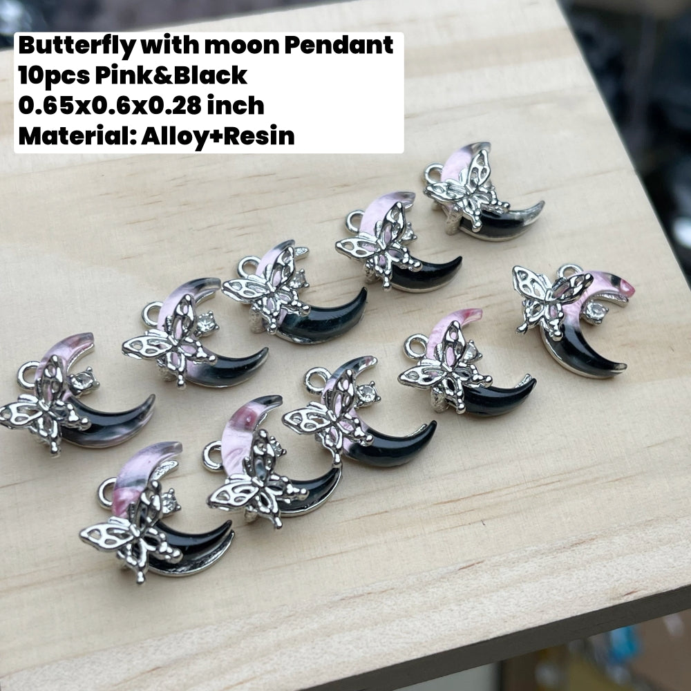 Butterfly Moon Pendant