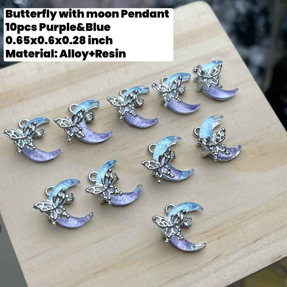 Butterfly Moon Pendant