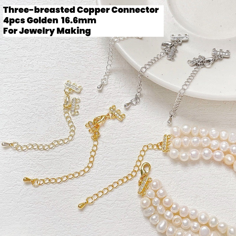 Three-breasted Connector/Closure