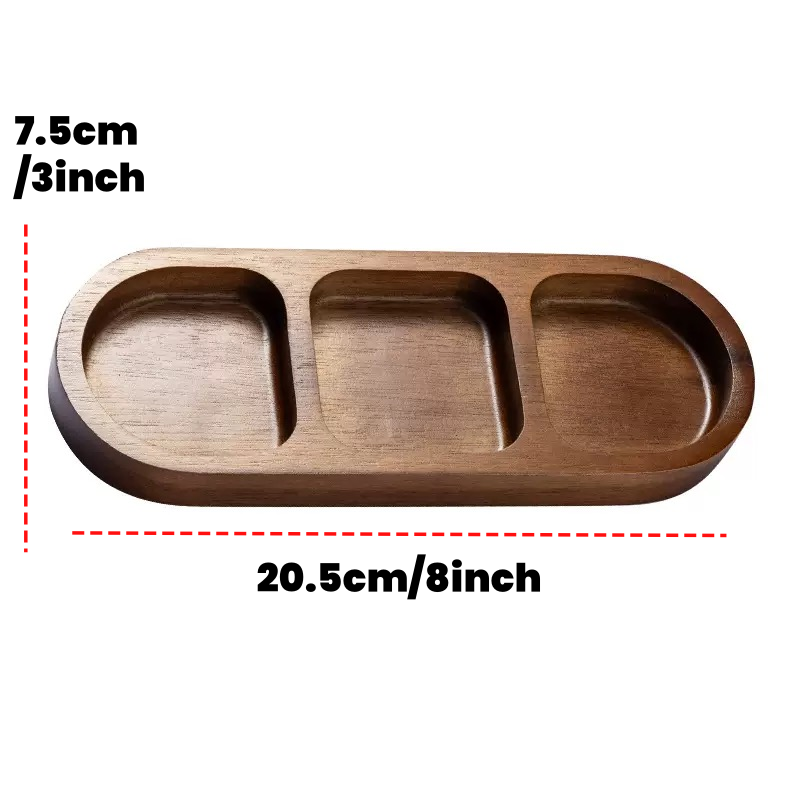 Wood Divided Tray For Diy Making