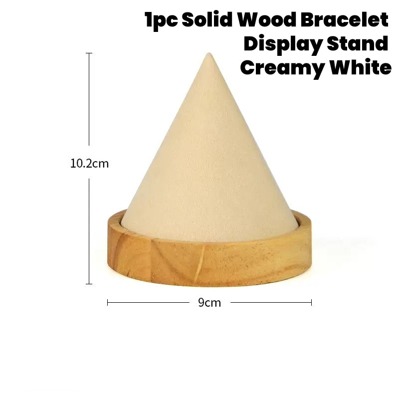 Solid Wood Bracelet Display Stand