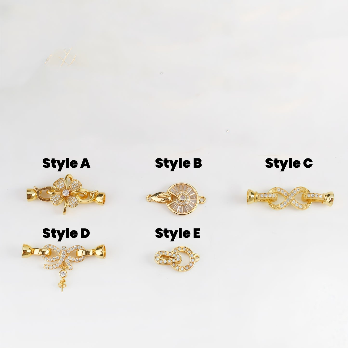 10pcs Copper Closure/Connector