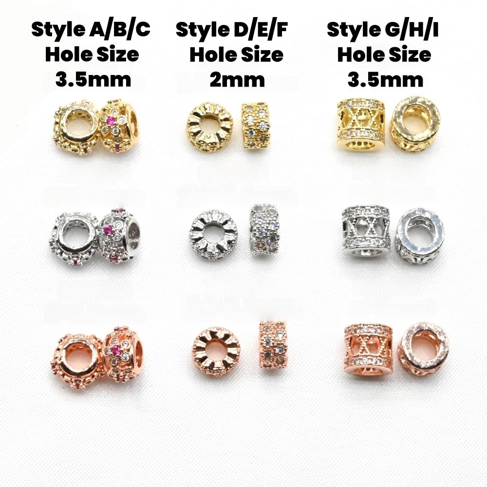 10pcs Copper Spacer