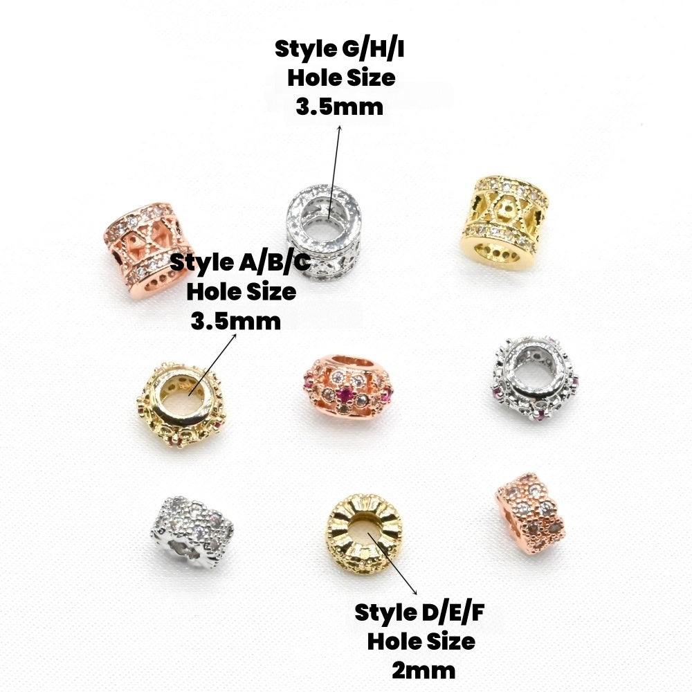 10pcs Copper Spacer