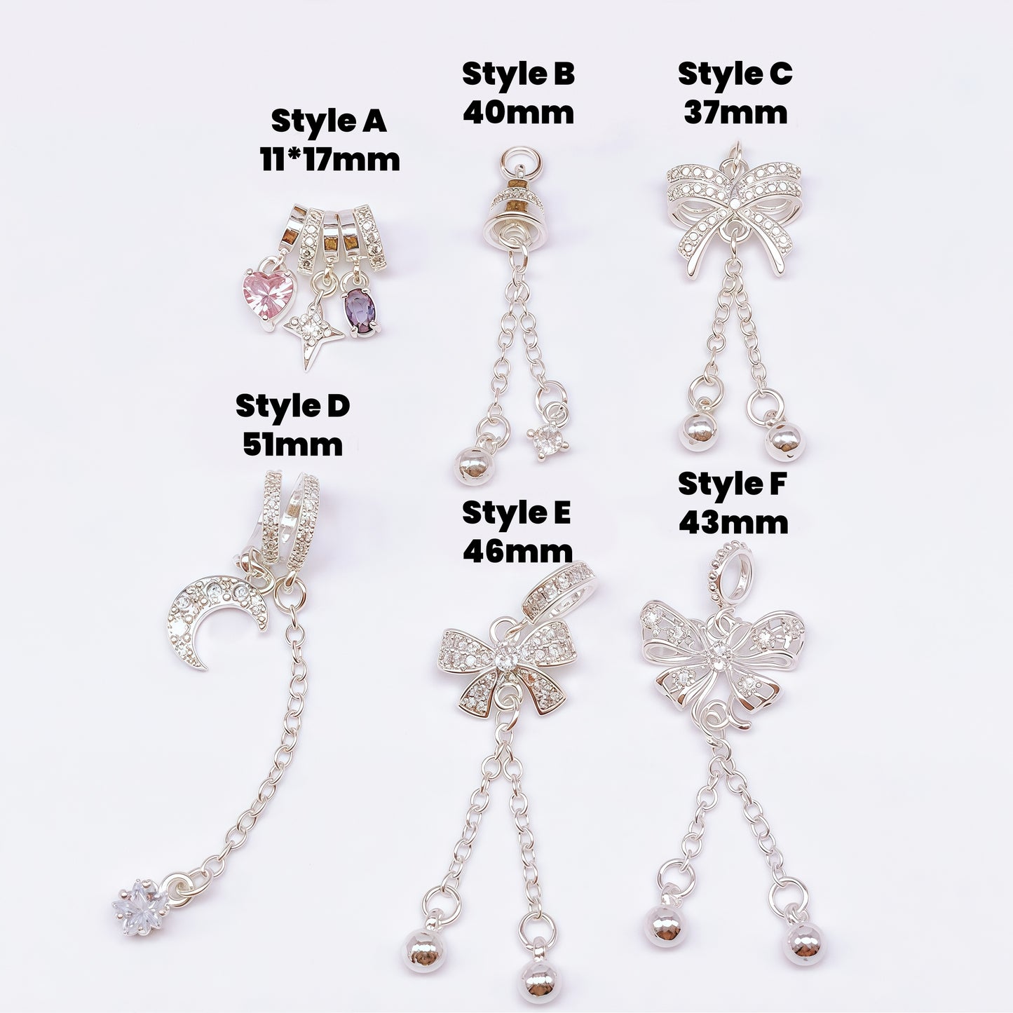 10pcs Copper Dangling Spacer