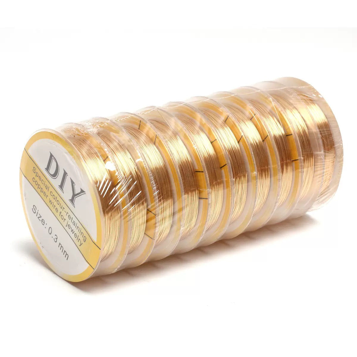 Golden Copper Wire 0.2-1mm for DIY