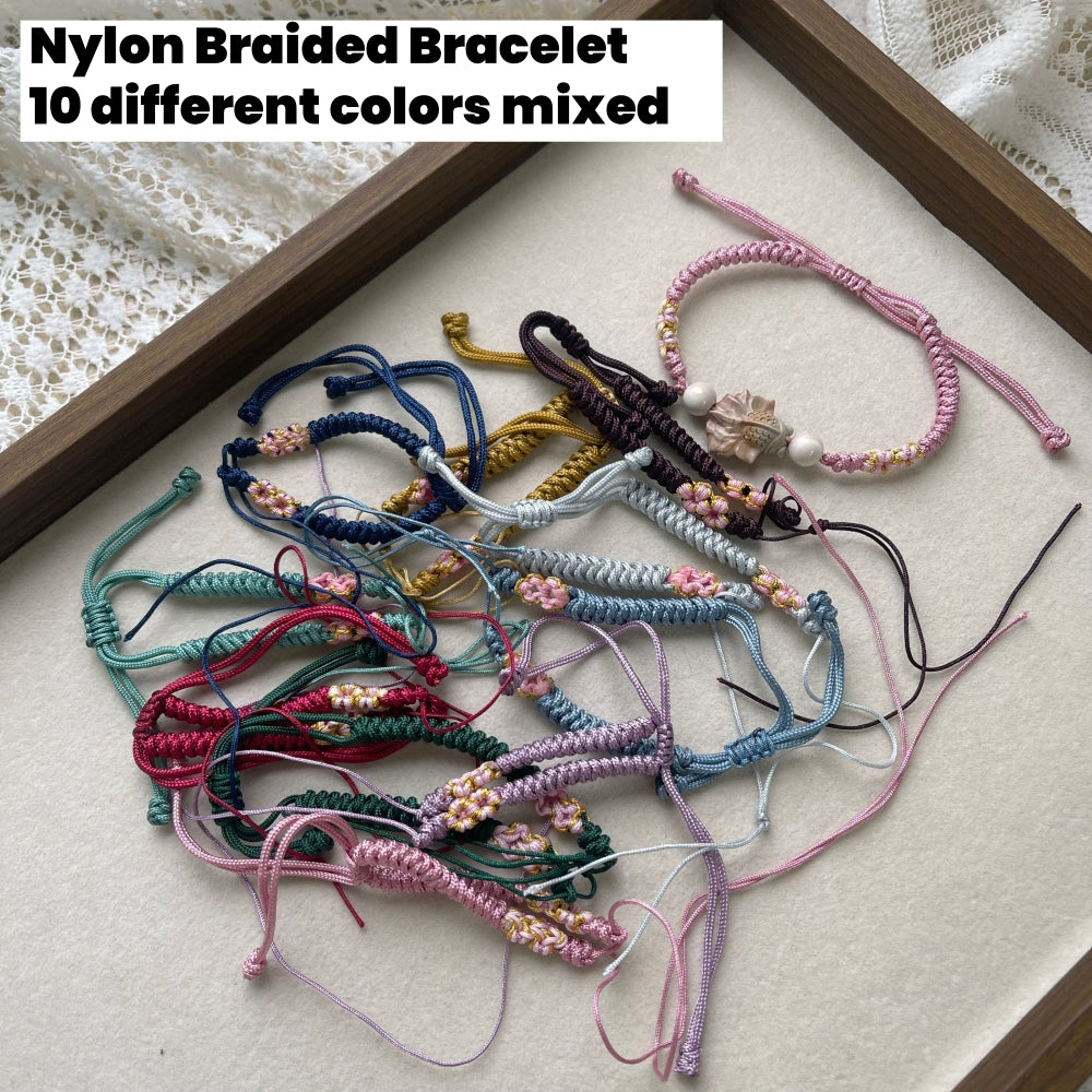 Braided Nylon Bracelet