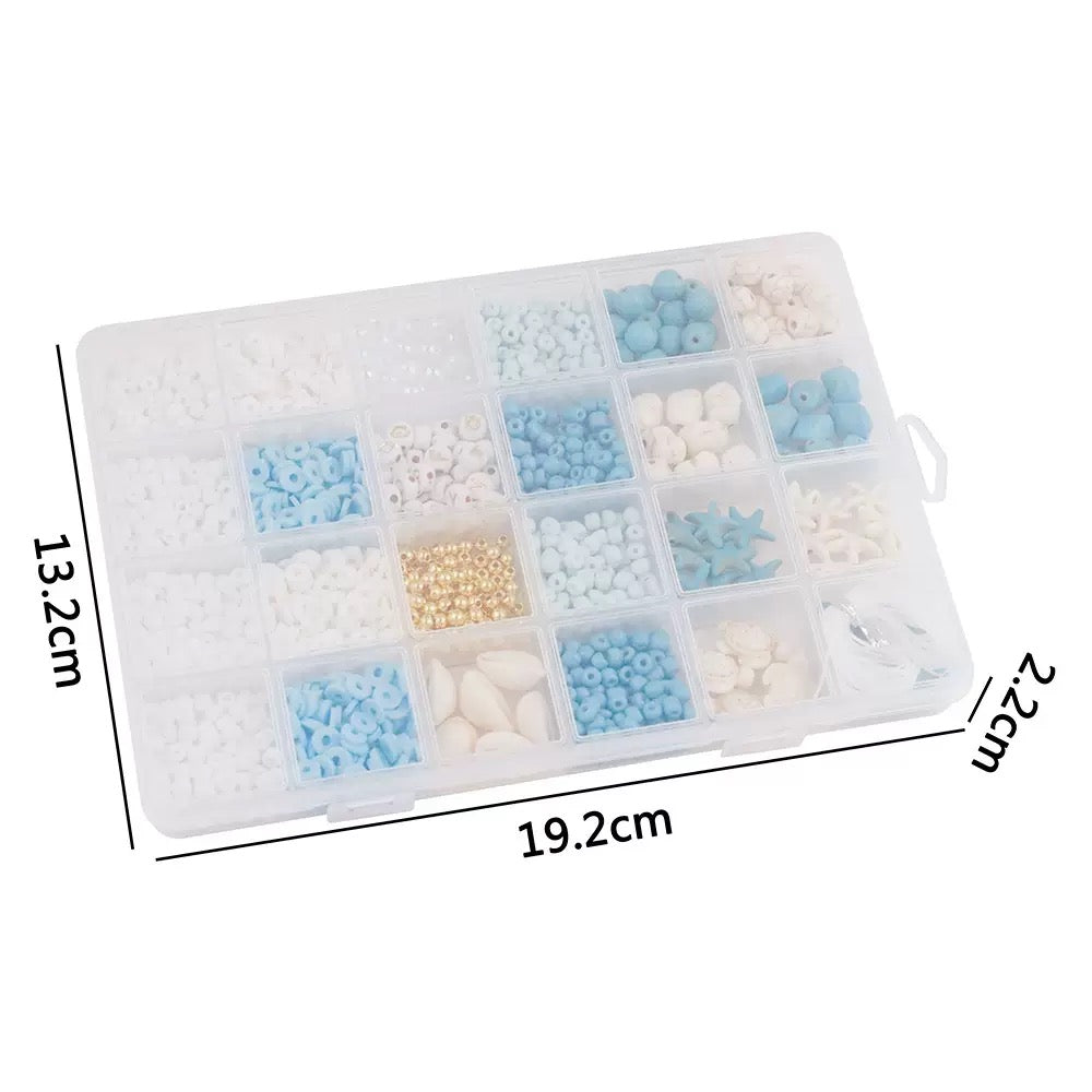 Ocean Style Clay Bead Mixed Box