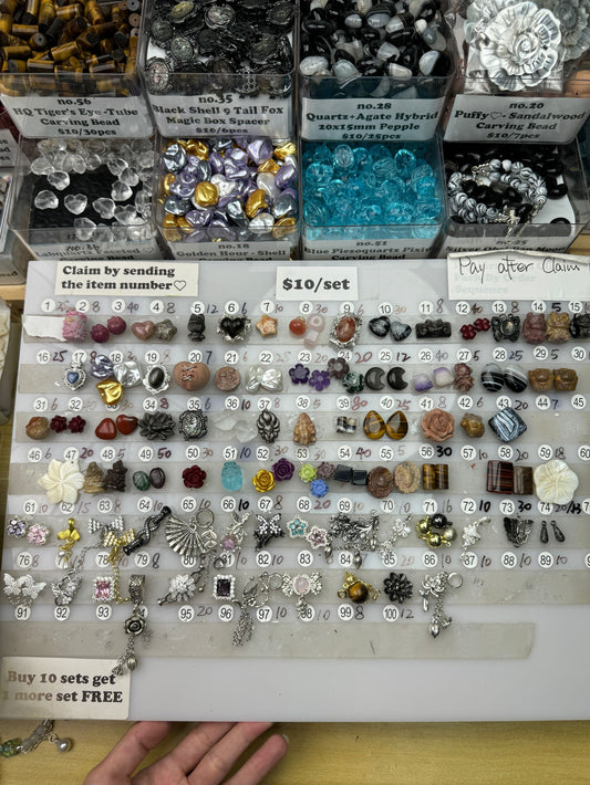 ONLY DIY Charms Live Stream Order Here