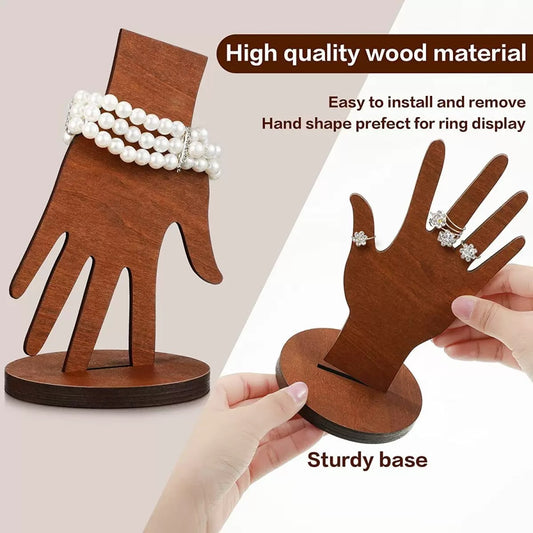 Jewelry Display Photography Props Wood
