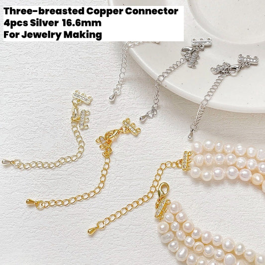 Three-breasted Connector/Closure
