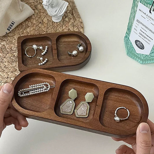 Wood Divided Tray For Diy Making
