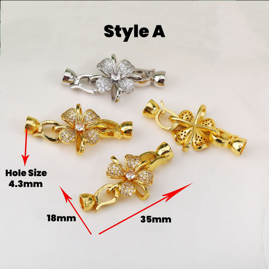 10pcs Copper Closure/Connector