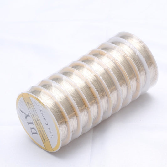 Silver Copper Wire 0.2-1mm for DIY