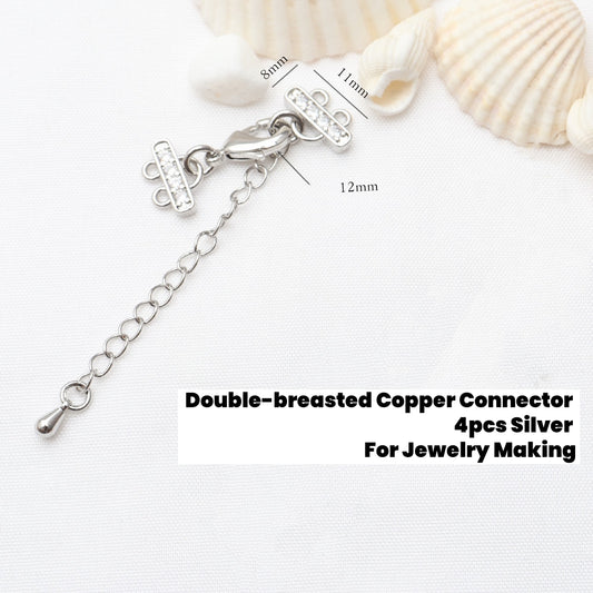 Double-breasted Connector Silver