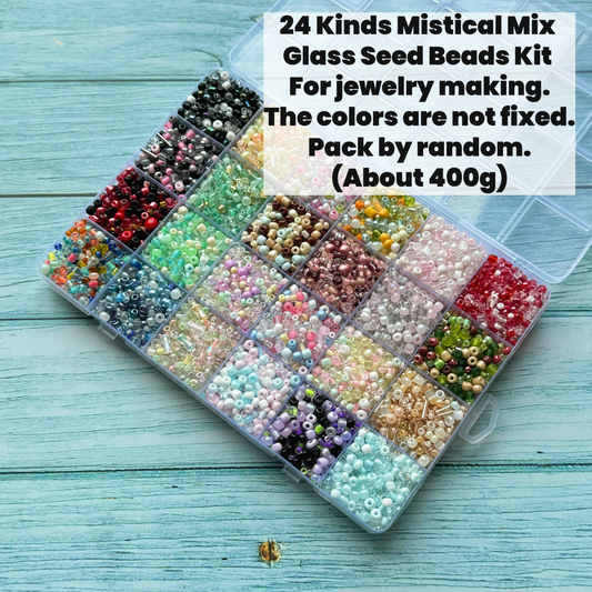 Mystical Mix Glass Seed Beads Set